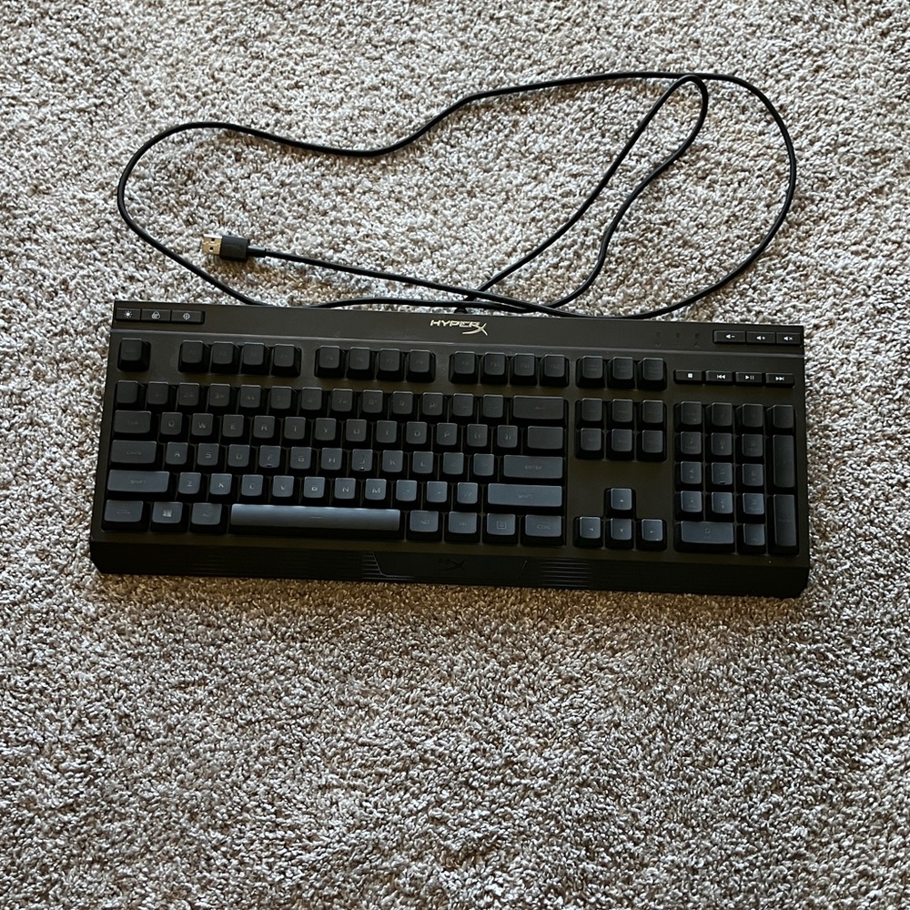 HyperX Black Gaming Keyboard